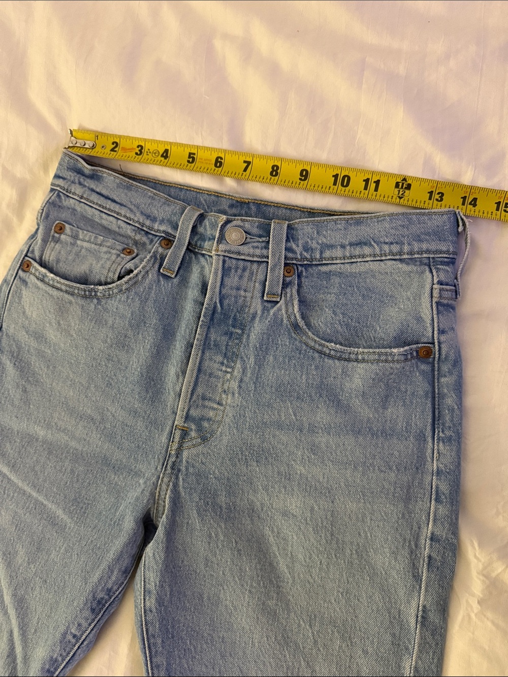 Levi's Blue Women's Skinny Jeans - Slim Fit - Picture 6 of 10